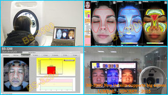 Beauty Salon Máy kiểm tra da mặt đầy đủ với Hỗ trợ đa ngôn ngữ UV / RGB / PL
