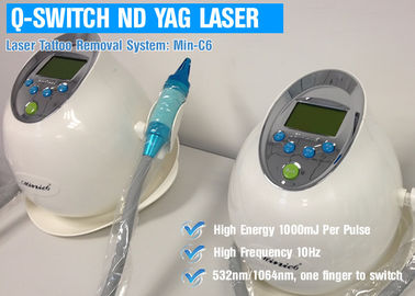 Máy xóa hình xăm bằng laser YAG 1064nm / 532nm ND, Thiết bị xóa hình xăm bằng Laser