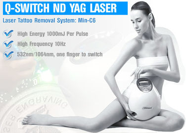 Điều trị da Máy Laser Pico Q Chuyển đổi Laser ND YAG cho sắc tố