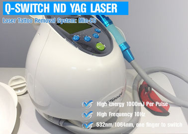 Máy xóa hình xăm bằng laser YAG 1064nm / 532nm ND, Thiết bị xóa hình xăm bằng Laser