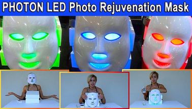 Photodynamic LED Mặt nạ mặt hàng ngày Dụng cụ làm đẹp chống mụn tùy chỉnh Logo