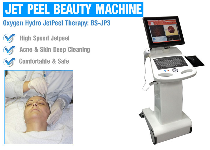 Skin Rejuvenation Oxygen Jet Peel Machine , Membrane Oxygenator Skin Peeling Machine