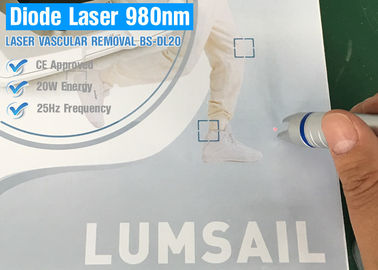 Máy diệt nhện / mạch máu bằng Laser Diode 980nm dành cho thẩm mỹ viện
