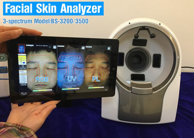 Máy phân tích da cầm tay Máy kiểm tra da để tăng cường / trẻ hóa khuôn mặt