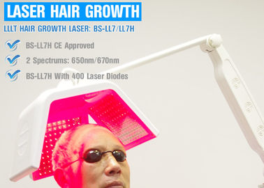 Điều trị hói đầu 650nm Laser Thiết bị mọc lại tóc với điều khiển riêng
