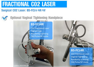 Máy Laser phân đoạn CO2 10600nm để làm căng / điều trị da âm đạo