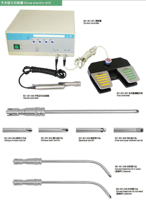 Microdebriders Dụng cụ tai mũi họng Hệ thống máy cạo râu y tế Máy khoan điện xoang