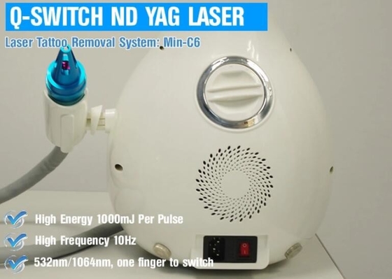 Máy Q cầm tay Q Switch Yd Pag Laser Laser 1 - 10Hz Lặp lại tần số 6 Ns Độ rộng xung
