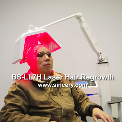 Thiết bị phục hồi tóc chuyên nghiệp Laser điều chỉnh năng lượng bước sóng 650nm / 670nm